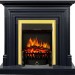 Каминокомплект Royal Flame Bradford - Серый графит с очагом Fobos FX Brass