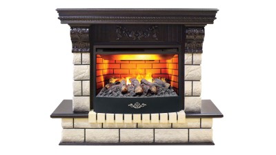 Камин электрический RealFlame Gracia 25,5 AO c очагом FireStar 25,5 3D