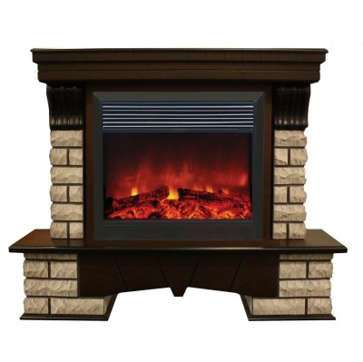 Камин электрический RealFlame Country Rock 26 AO с MoonBlaze Lux BL S