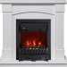 Каминокомплект Royal Flame Boston - Белый (Высота 925см) с очагом Aspen Black