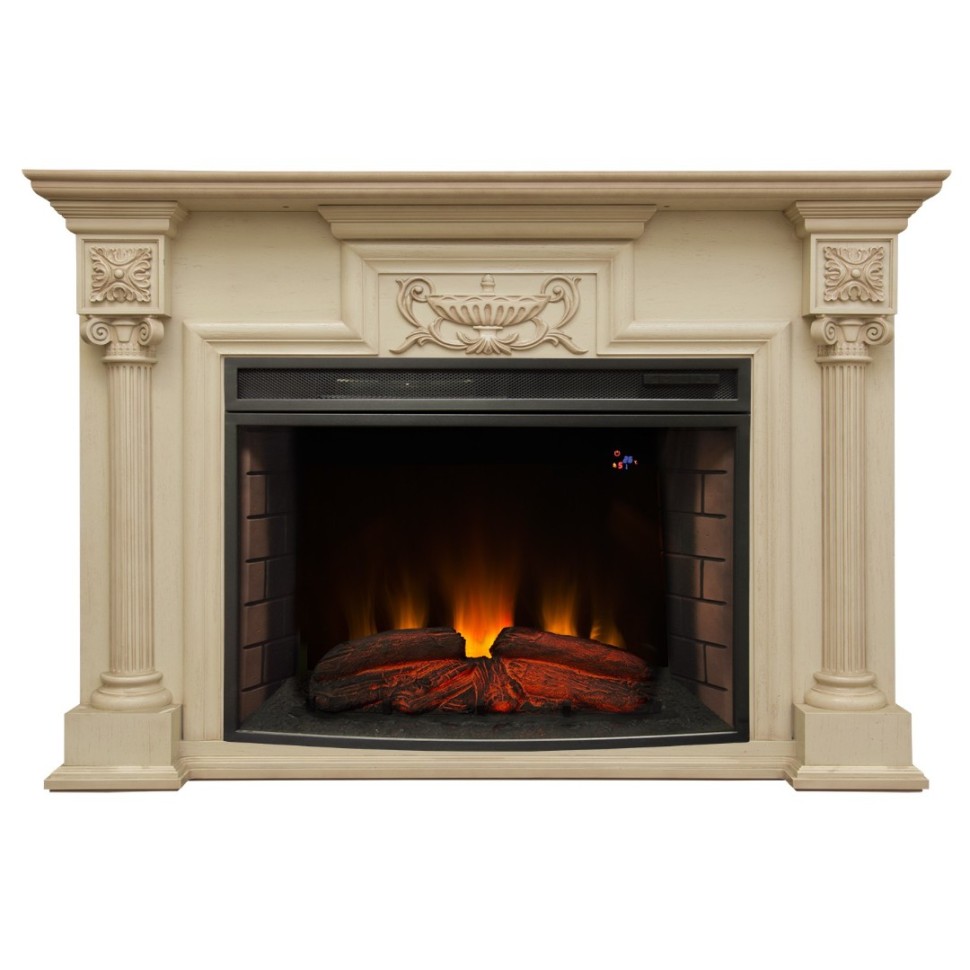 Камин электрический RealFlame London 33 WT с FireSpace 33 S IR