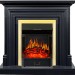 Каминокомплект Royal Flame Bradford - Серый графит с очагом Majestic FX Brass