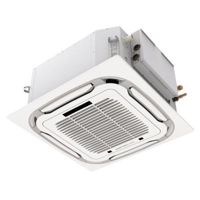 Quattroclima QV-I12CGE/QN-I12UGE/QA-ICP13 кассетная инверторная сплит-система