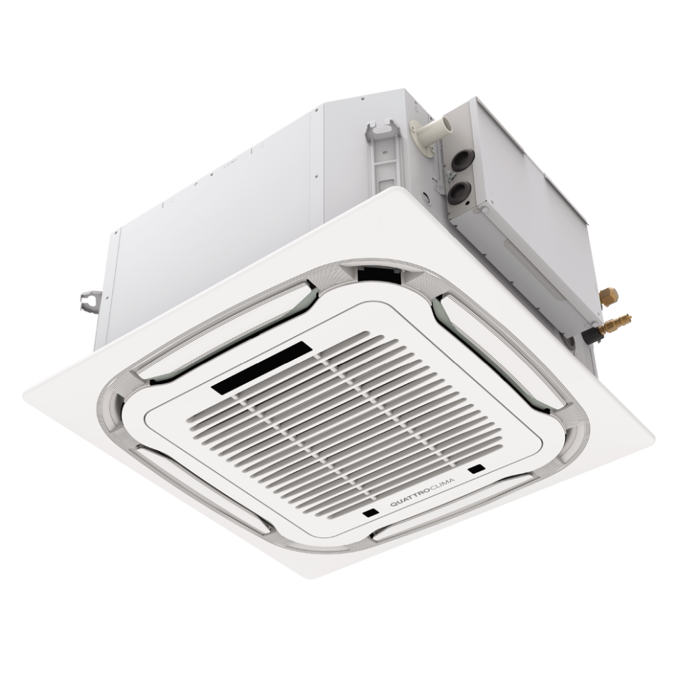 Quattroclima QV-I12CGE/QN-I12UGE/QA-ICP13 кассетная инверторная сплит-система