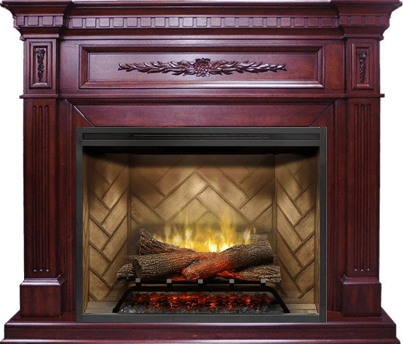 Каминокомплект Royal Flame Luxemburg - Темная вишня с очагом Revillusion RBF30