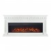 Каминокомплект Royal Flame Valletta 60 - Белый с очагом Vision 60 LOG LED