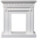 Каминокомплект Royal Flame Valletta - Белый (Ширина 1040 мм) с очагом Fobos FX M Black