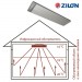 Zilon IR-4.0SN2 панельный инфракрасный обогреватель
