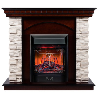 Камин электрический RealFlame Elford AO с Majestic Lux BL S