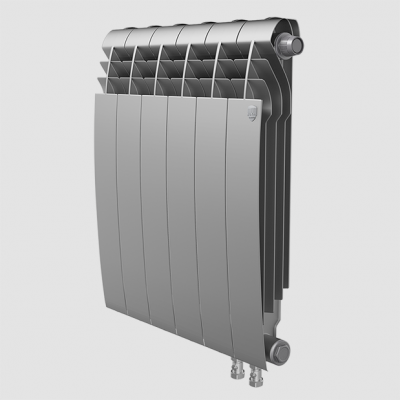 Royal Thermo BiLiner 500 V 12 секций Silver Satin радиатор