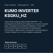 Kentatsu KSGKU26HZRN1W/KSRKU26HZRN1 Kumo инверторный кондиционер