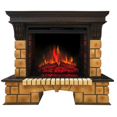 Камин электрический RealFlame Stone Brick 26 AO с Epsilon 26 S IR