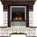 Каминокомплект Dimplex Pierre Luxe - Темный дуб / Белый с очагом Flagstaff