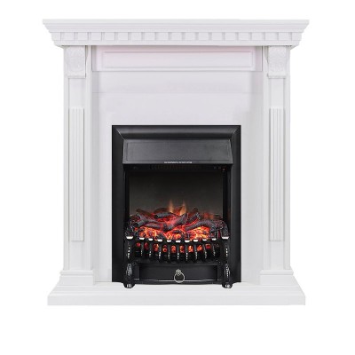 Каминокомплект Royal Flame Orlean - Белый с очагом Fobos FX Black