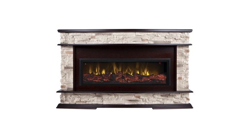 Камин электрический RealFlame Frankfurt 42 AO с очагом Beverly 1000