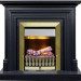 Каминокомплект Dimplex Bradford - Серый графит с очагом Danville Antique Brass FB2