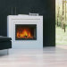 Электрокамин Electrolux Cubo 30 белый с панорамным очагом EFP/P-3320RLS