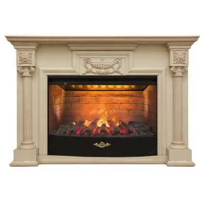 Камин электрический RealFlame London 33 WTс FireStar 33 3D