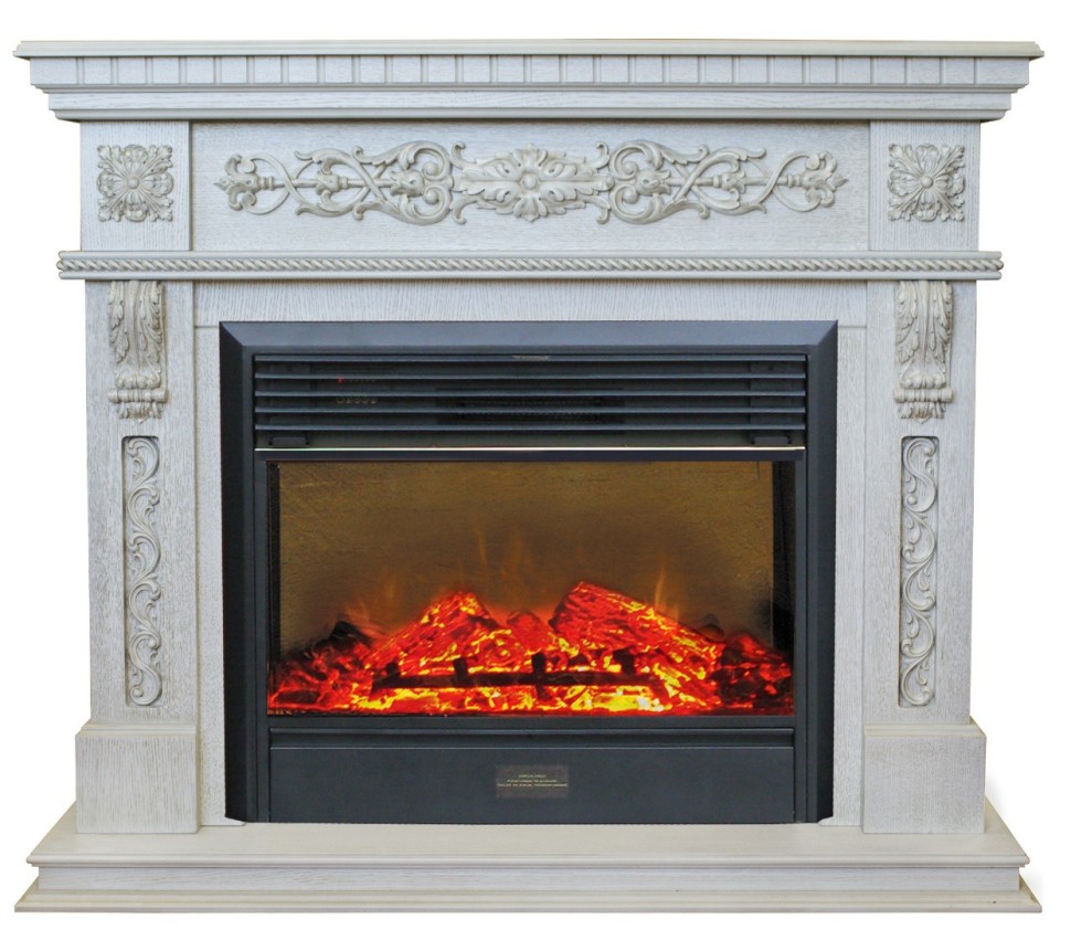 Камин электрический RealFlame Estella 26 WT с MoonBlaze S LUX BL
