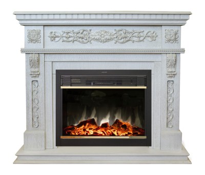 Камин электрический RealFlame Estella 26 WT с MoonBlaze S LUX BR