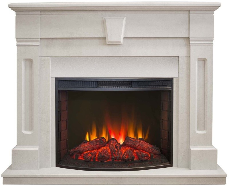 Камин электрический RealFlame Kellie 26 WT c Evrika 25,5