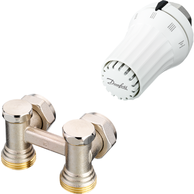 Комплект угловой RAE-K+RLV-KS G3/4A x G1/2A(пр. класс 0399310536)