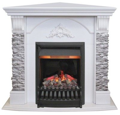 Камин электрический RealFlame Athena Corner GR с Oregan 3D