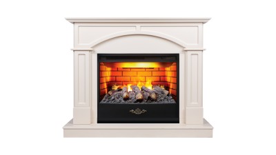 Камин электрический RealFlame Jacomo 25,5 WT c очагом FireStar 25,5 3D