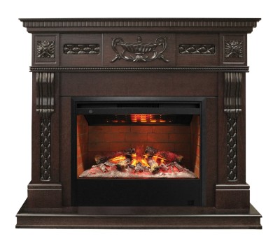 Камин электрический RealFlame Corsica Lux AO с Helios 26 3D