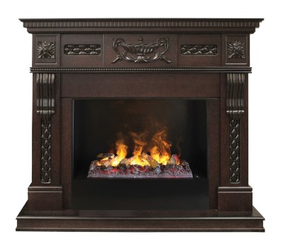 Камин электрический RealFlame Corsica Lux AO 3D Cassette 630 + Black вставка