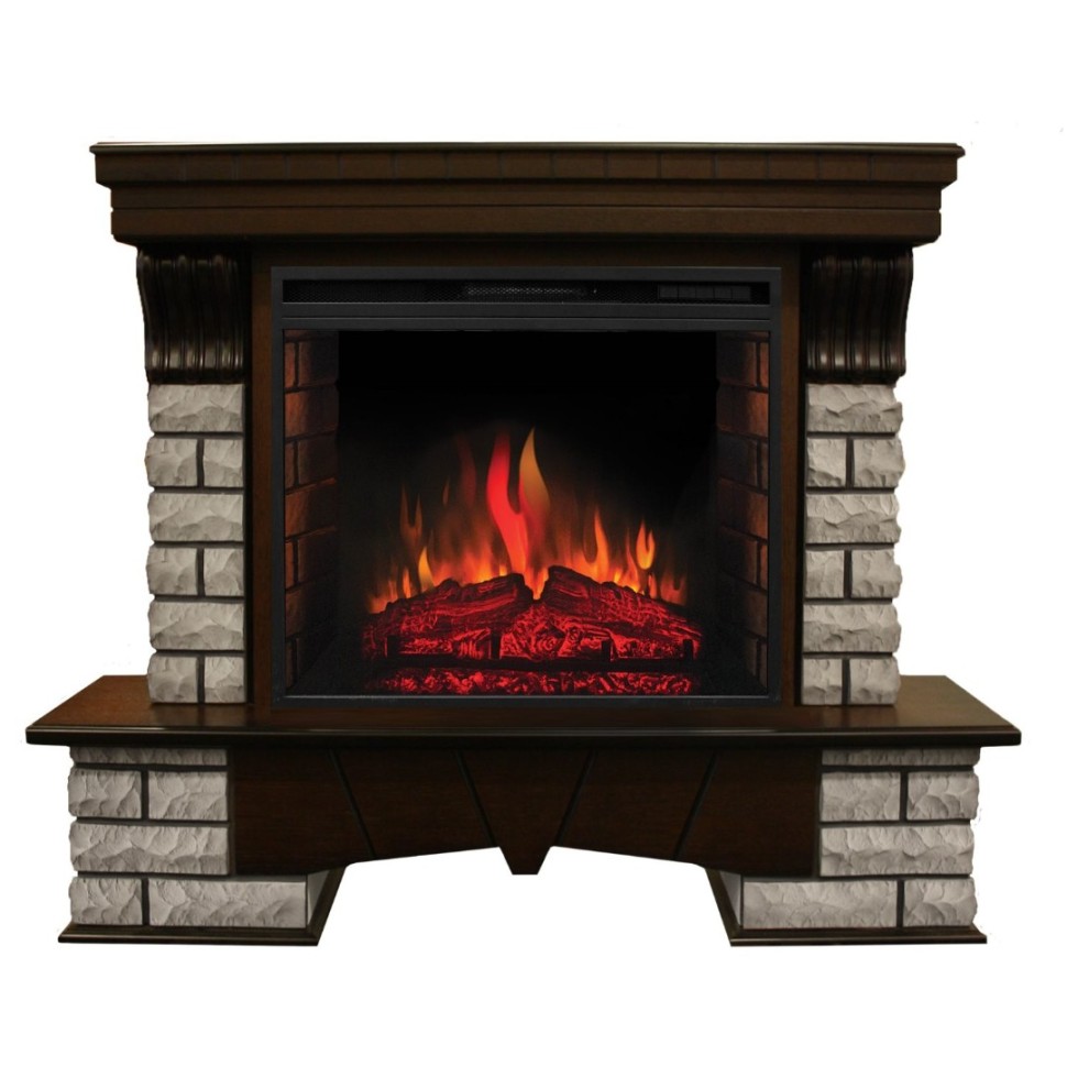 Камин электрический RealFlame Country Rock 26 AO с Epsilon 26 S IR