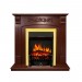Каминокомплект Royal Flame Sorrento угловой - Орех с очагом Fobos FX Brass