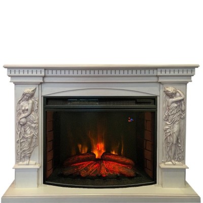 Камин электрический RealFlame Diva 33 WT с FireSpace 33 S IR