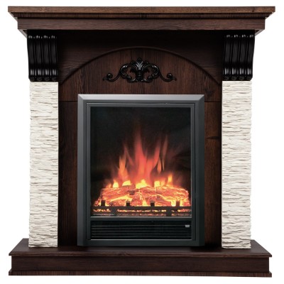Камин электрический RealFlame Corfino NT с очагом Eugene