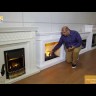 Портал Dimplex Preston Cassete 400/600 слоновая кость с патиной/белый