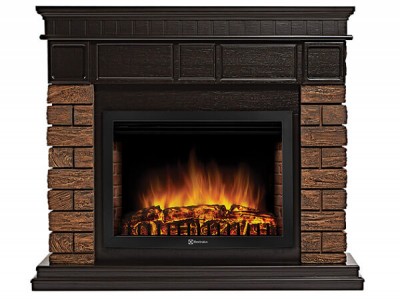 Портал Electrolux Bricks Wood 25 камень темный, шпон венге