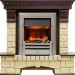Каминокомплект Dimplex Pierre Luxe - Темный дуб / Шампань с очагом Chesford