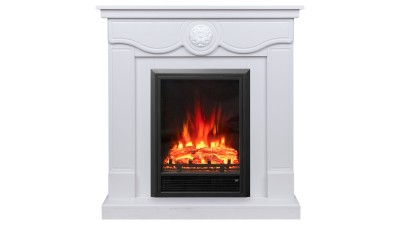 Камин электрический RealFlame Aurora WT с очагом Eugene