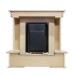 Каминокомплект Dimplex Pierre Luxe - Темный дуб / Шампань с очагом Danville Antique Brass FB2
