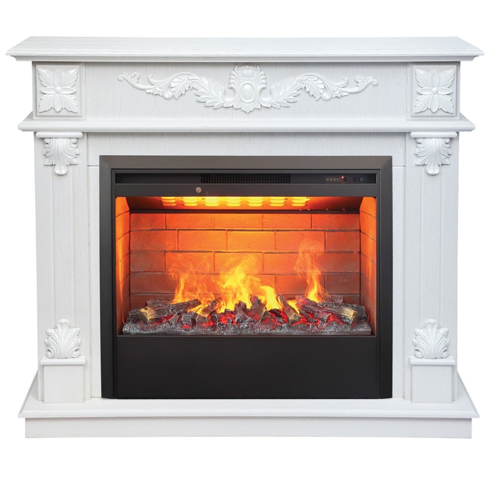 Камин электрический RealFlame Philadelphia 26 WT с Helios 26 3D