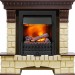 Каминокомплект Dimplex Pierre Luxe - Темный дуб / Шампань с очагом Danville Black FB2
