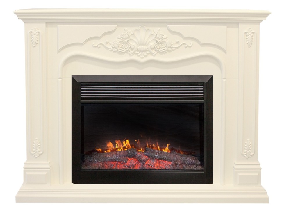 Камин электрический RealFlame Victoria 26 WT с Moonblaze Bl S 1