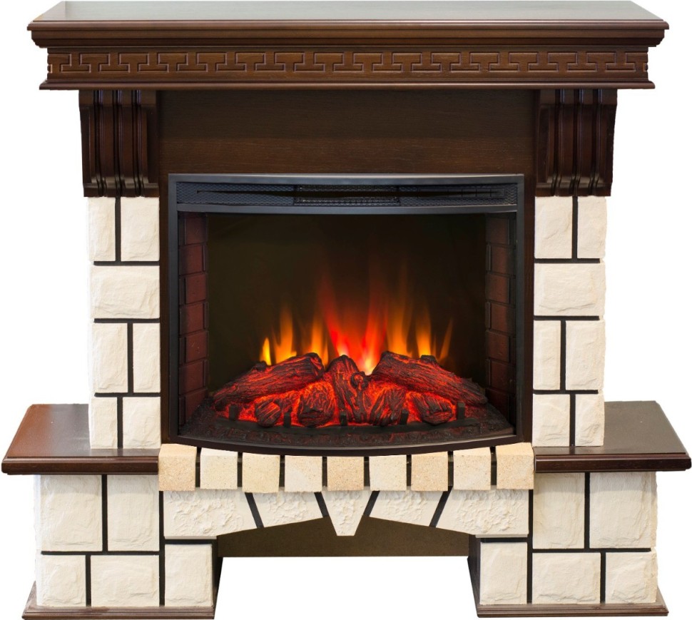 Камин электрический RealFlame Stone New 25 AO с Evrika 25,5