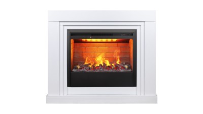 Камин электрический RealFlame Stanley 26 WT с очагом Helios 26 3D