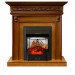 Каминокомплект Royal Flame Valletta - Орех с очагом Majestic FX M Black