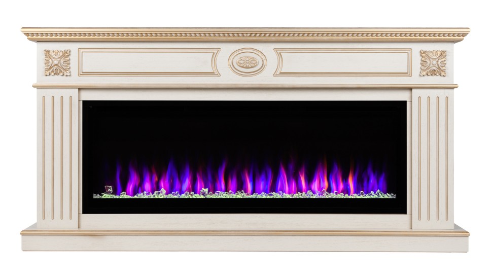 Камин электрический RealFlame Siena 50 WT с очагом Saphir 50