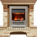 Каминокомплект Dimplex Pierre Luxe - Дуб / Сланец с очагом Chesford