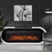 Каминокомплект Royal Flame Soho - Белый с черным с очагом Vision 60 LOG LED