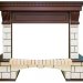 Портал Royal Flame Pierre Luxe Dioramic 33W FX камень белый/темный дуб