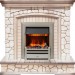 Каминокомплект Dimplex Preston - Белый/Слоновая кость с патиной с очагом Chesford